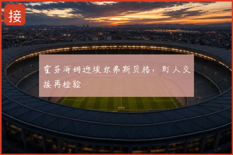 霍芬海姆迎埃尔弗斯贝格，盯人交接再检验